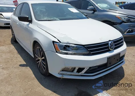 2016 Volkswagen Jetta 1.8T Sport from USA, damaged, VIN 3VWD17AJ8GM343755